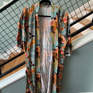 Printed Kimono